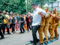 Walikota Bobby Kenalkan Permainan Rakyat Cegah Anak Main Gadget