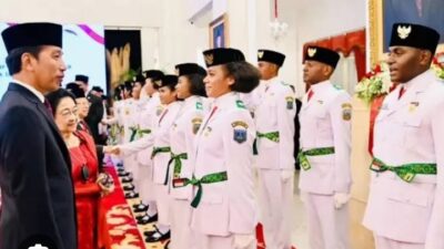 Berikut Nama Anggota Paskibraka Nasional 2023 saat Upacara 17 Agustus di Istana Negara