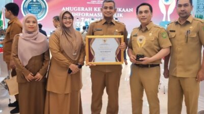 Pemko Medan Raih Anugerah Keterbukaan Informasi Publik