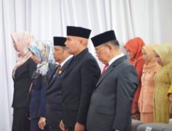 Walikota Irsan Efendi Nasution Hadiri Paripurna Istimewa Pidato Kenegaraan Presiden RI
