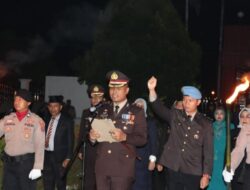 Kapolres Labuhanbatu Gelar Apel Kehormatan di Taman Makam Pahlawan