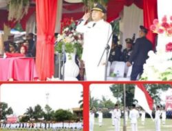 Bupati Labuhanbatu Erik Adtrada Bertindak Sebagai Irup HUT RI ke-78