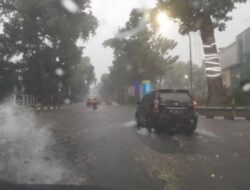 Mulai Siang Hari Ini Hujan Lebat Mengguyur Kota Medan Hingga Selepas Maghrib