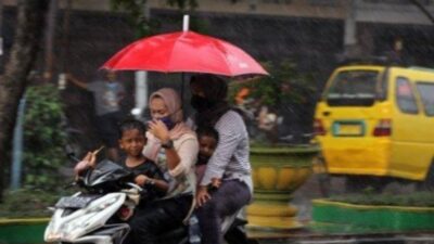 Kota Medan Hari Ini Diprediksi Hujan Ringan Mulai Sore