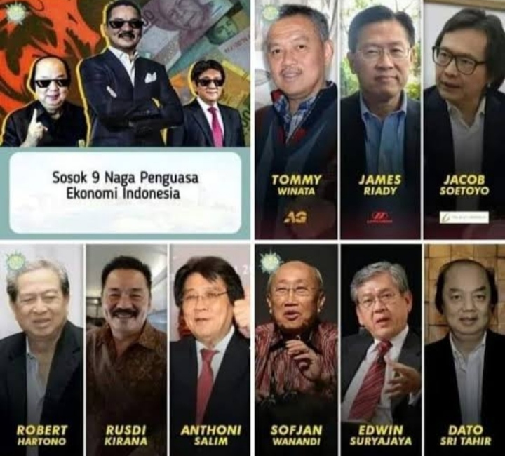 Ini Bisnis Dan Kekayaan 9 Naga Penguasa Ekonomi Indonesia