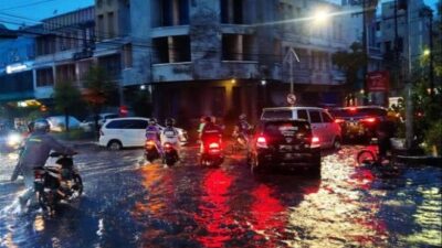 Lepas Maghrib Hari Ini Kota Medan Diguyur Hujan Sedang