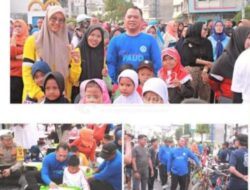 Bupati Labuhanbatu Bersama Bunda Paud Ikut Meriahkan Launching Gerakan Transisi