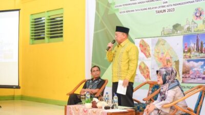 Wakil Walikota Arwin Siregar Buka Kegiatan Konsultasi Publik