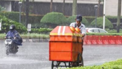 Siang Hari Cuaca Kota Medan Diprediksi Hujan Ringan