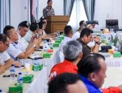 Walikota Bobby Ikuti Rakor Lintas Sektoral Persiapan Pengamanan Pemilu 2024