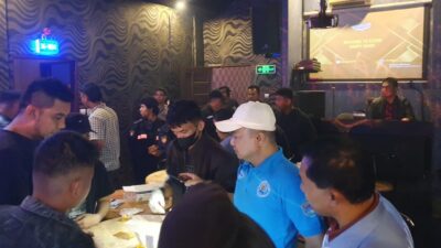 Polda Sumut Razia Tempat Hiburan Malam, Cleaning Service Positif Narkoba