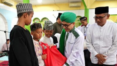 Walikota Bobby Hadiri Peringatan Maulid Nabi Muhammad di Mesjid Al Huda