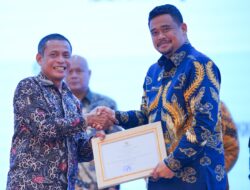 Bobby Nasution Terima Penghargaan Dari KPK