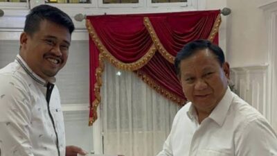 Bobby Bersama Relawan Siap Dukung Prabowo-Gibran di Pilpres 2024
