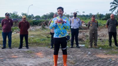 Tim Gabungan Lakukan Penjagaan dan Pembersihan Lahan Aset Pemko Medan