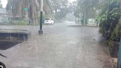 Sepanjang Hari Ini Mulai Pagi Kota Medan Diguyur Hujan