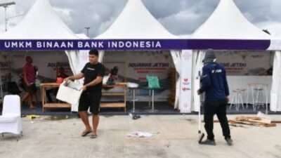 Pelaku UMKM di Event Aquabike Samosir Mengeluh