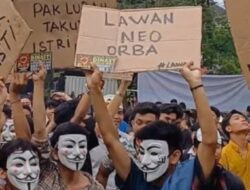 Ribuan Mahasiswa Sumut Tolak Neo Orba Jokowi