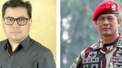 Ketua IMO Indonesia Yakub F Ismail (kiri) dan Letjen (Purn) Doni Monardo (kanan) (portalswara.com/dok)