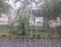 Hujan Siang Hingga Selepas Maghrib di Kota Medan Diwarnai Lebat Sore Hari Ini