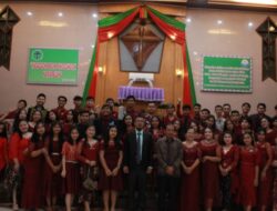 STMIK Kaputama Binjai Gelar Perayaan Natal di GKPS Binjai