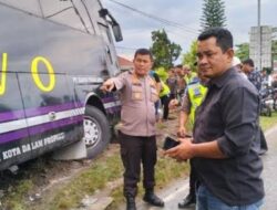 Prajurit TNI di Simalungun Tewas Terlindas Bus Usai Patroli Natal