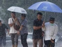 Prakiraan Cuaca: Hujan Mulai Mengguyur Kota Medan Siang Hari