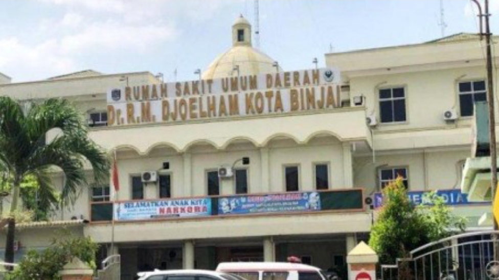 RS Dr Djoelham Binjai (portalswara.com/Syahril)