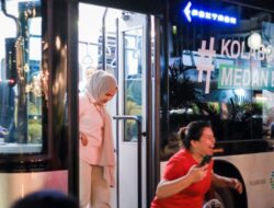 Warga Medan Bergembira Menikmati Bus Listrik sebagai Sarana Hiburan Akhir Pekan