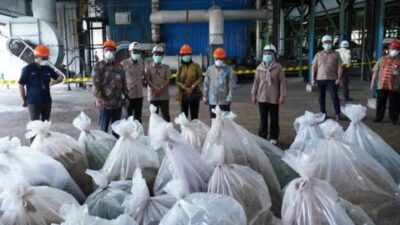 Pertama di Indonesia: 1.3 Ton Uang Kertas UTLE Digunakan Sebagai Bahan Bakar CPO