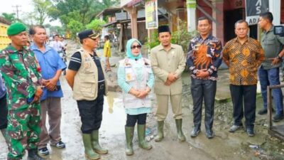 Wabup Labuhanbatu Tinjau Jalan Lintas Pangkatan-Negeri Lama Yang Rusak