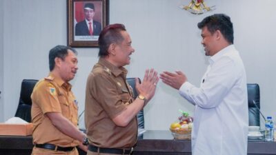 Terima Pj Bupati Morowali, Bobby Nasution Paparkan Konsep Kolaborasi Bangun Medan