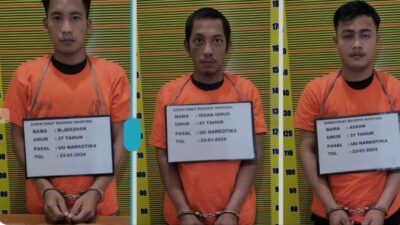 Tiga Calon Penumpang di Kualanamu Ditangkap dengan 3.104 Kg Sabu