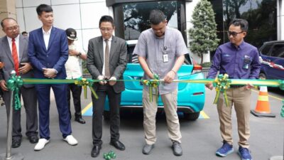 Pertama di Medan, Bobby Luncurkan EV Charging Station di Hotel Le Polonia