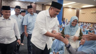 Pengajian Akbar Medan Barat dan Helvetia: Bobby Ajak Warga Jaga Kondusivitas Pemilu 2024