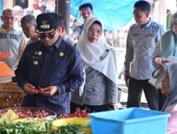 Pj Walikota Letnan Pantau Stabilitas Harga Kebutuhan Pokok di Pasar Padangsidimpuan