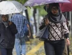 Hujan Mengguyur Kota Medan Diperkirakan  Siang Hari