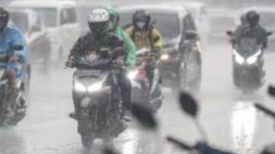 Prediksi Hujan Guyur Kota Medan Siang Hingga Selepas Maghrib