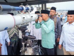 Bobby Nasution Pantau Rukyat Hilal untuk Menentukan Awal Ramadan 1445 H