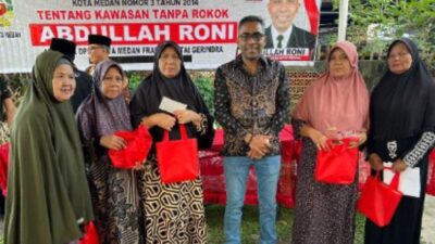 Legislator Medan Abdullah Roni Perjuangkan Penerapan Perda Kawasan Tanpa Rokok