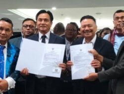 Rombongan Kuasa Hukum Prabowo-Gibran Hadiri Sidang Gugatan Sengketa Pilpres 2024 di MK