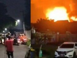 Gudang Amunisi TNI AD di Perbatasan Bogor-Bekasi Meledak, Warga Dievakuasi