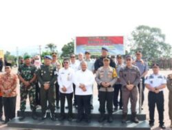 Bupati Tapsel Hadiri Apel Gelar Pasukan Ketupat Toba 2024