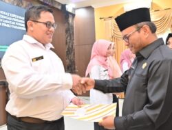 Pj Wali Kota Padangsidimpuan Serahkan SK P3K Formasi 2023
