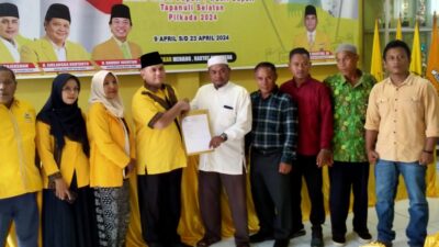 Rasyid Assaf Dongoran Ikuti Proses Penjaringan Balon Bupati Tapsel di Golkar