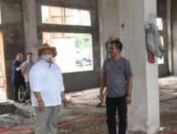 Bupati Tapsel Pantau Progres Pembangunan untuk MTQ Tingkat Provsu