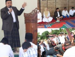 Bupati Dolly Pasaribu Shalat Idul Adha Bersama Warga Tanjung Dolok Tapsel