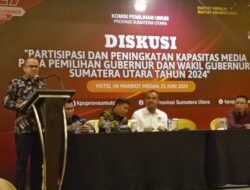 KPU Sumut Ajak Wartawan Tingkatkan Partisipasi Pemilih Pilgubsu 2024