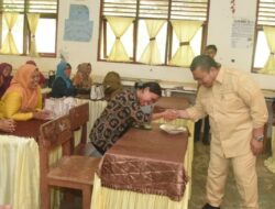 Peduli Dunia Pendidikan, Bupati Tapsel Kunjungi SMPN 3 Garonggang