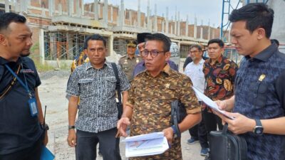 Komisi IV DPRD Kota Medan Sidak Bangunan di Komplek CBD Polonia